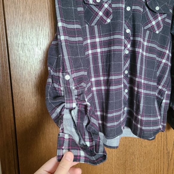 Warehouse One Plaid Button Down Shirt - Picture 3 of 3